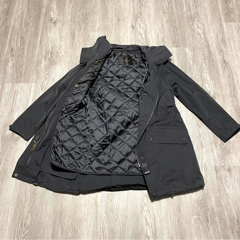 Coach Navy Jacket - Picture 2 of 6